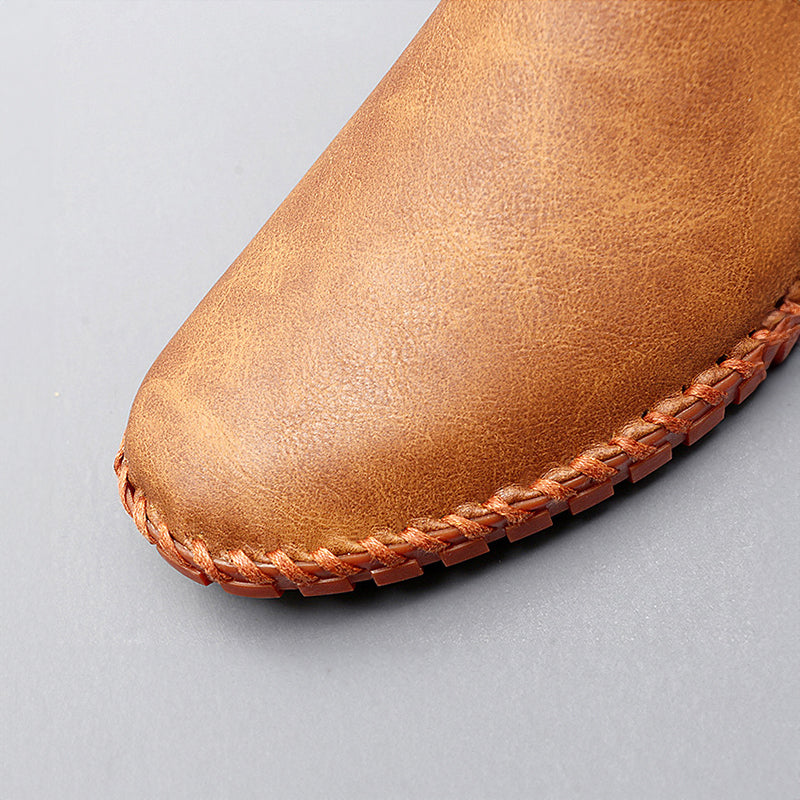 Santorini Leather Loafers