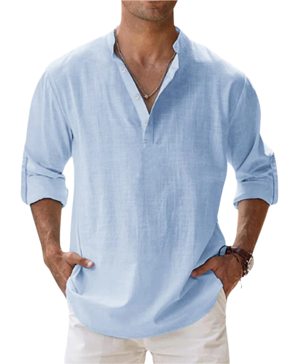 Camisa de algodão Fiorenzo