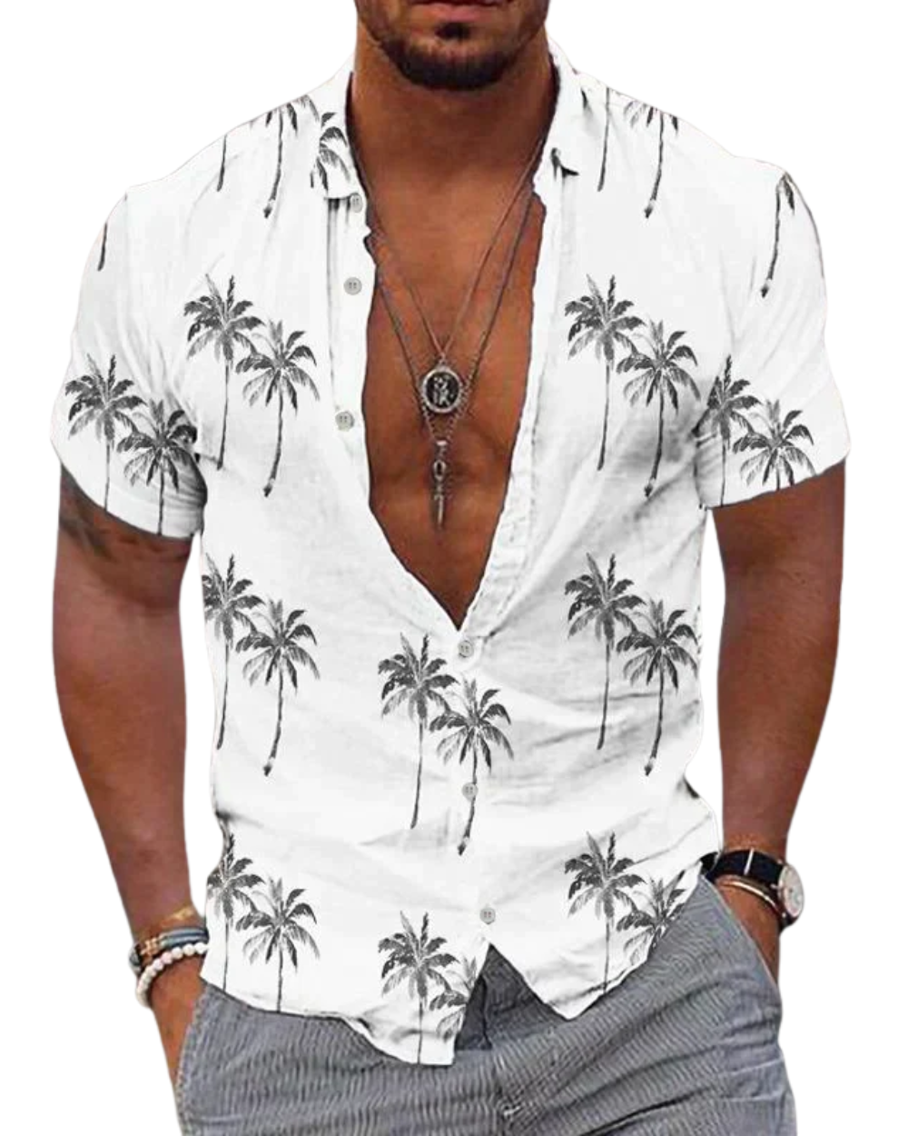 Camisa havaiana elegante