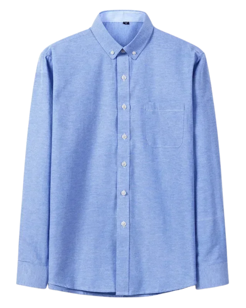 Camisa de algodão de manga comprida