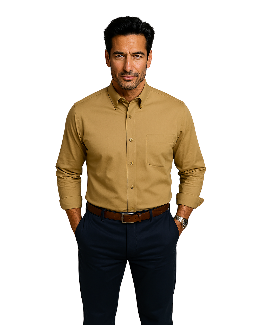 Givalli - Camisa de algodão de luxo