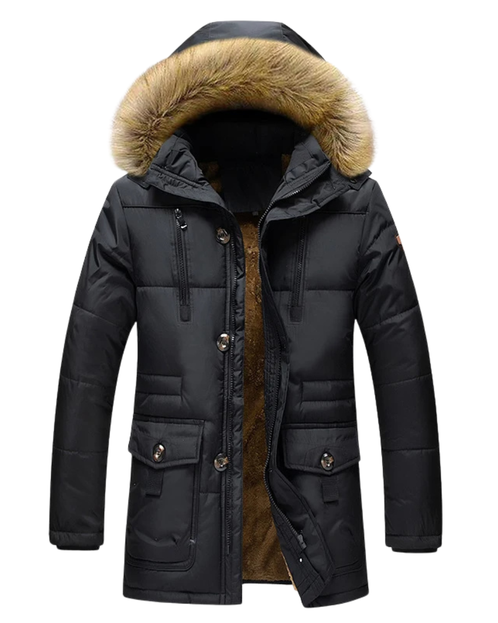 Casacos Parka Elegantes