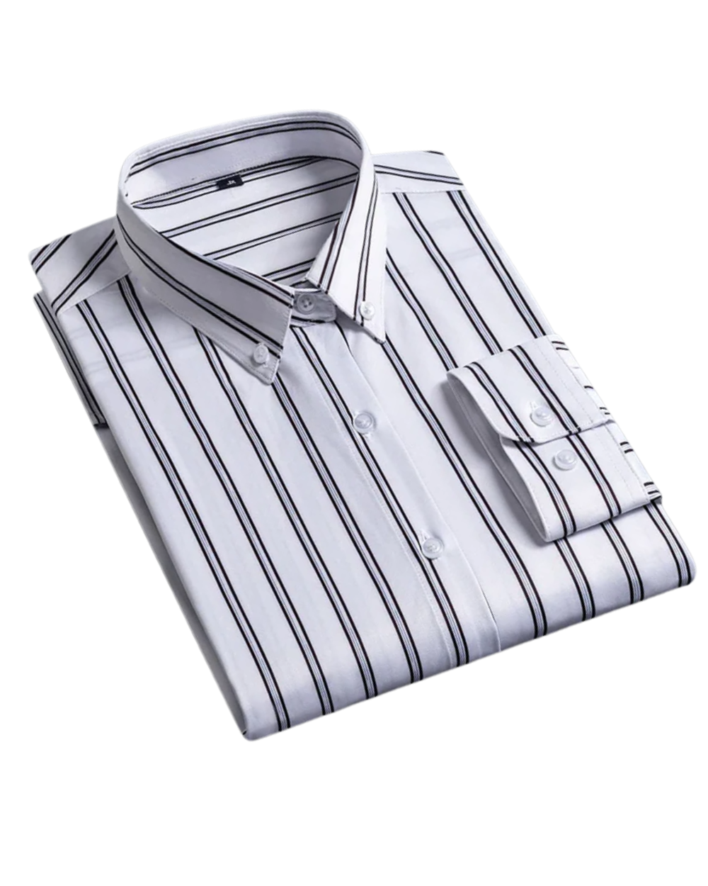Givalli - Camisa masculina elegante às riscas