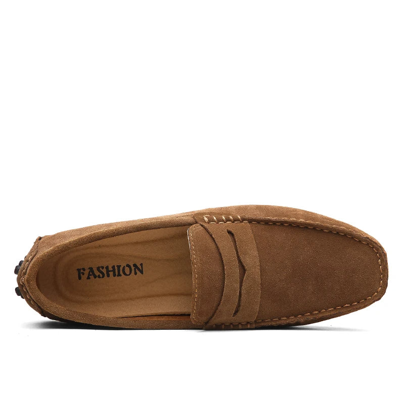 Casual Suede Loafers