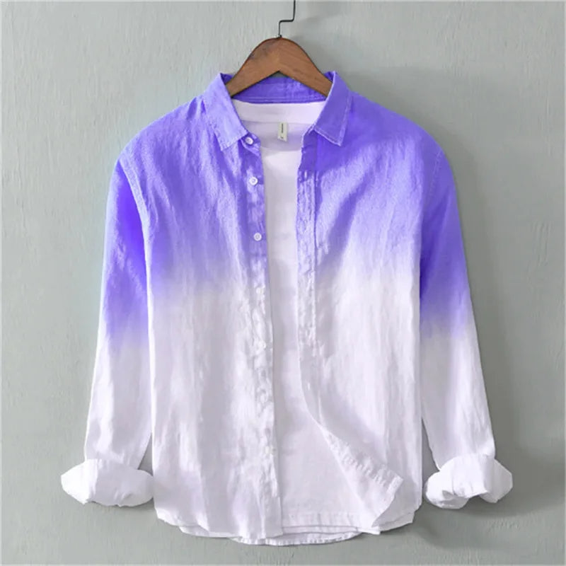 Camisa elegante e colorida