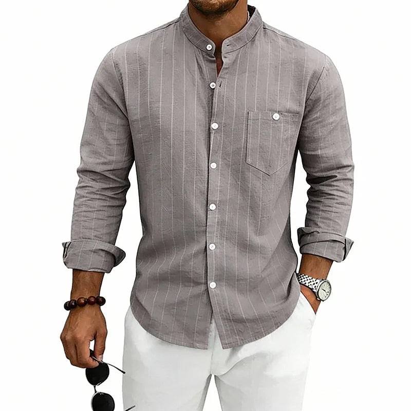 Camisa elegante com bolso