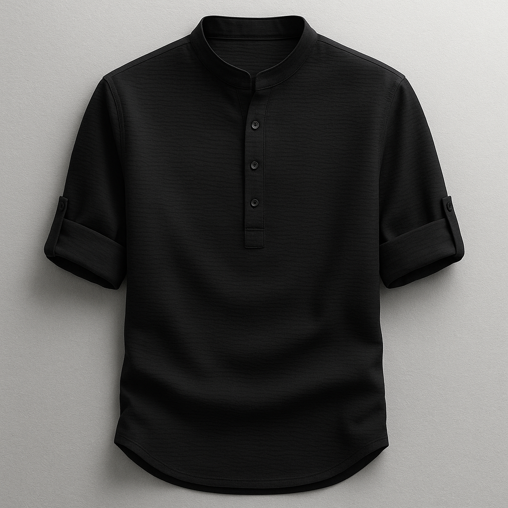 Camisa elegante de algodão