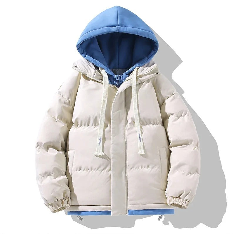 Casaco acolchoado casual
