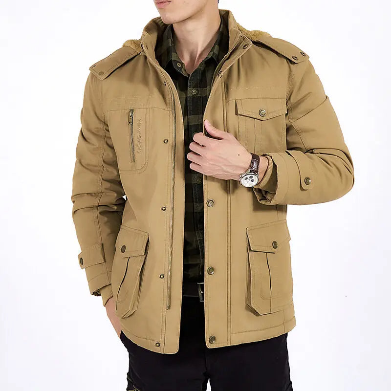 Casaco bomber acolchoado e elegante