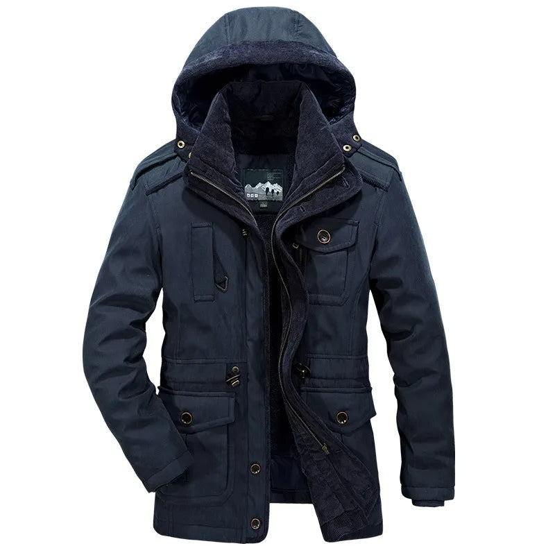 Casaco de inverno elegante e de alta qualidade