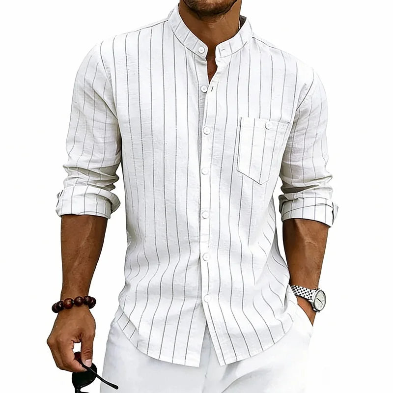 Camisa elegante com bolso